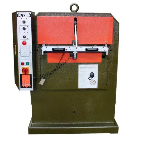 Renew Atom PL1250 120tons leather plate embossing machine